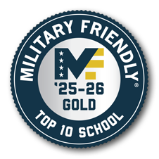 Military Friendly College GOLD 25-26 - Top 10 School