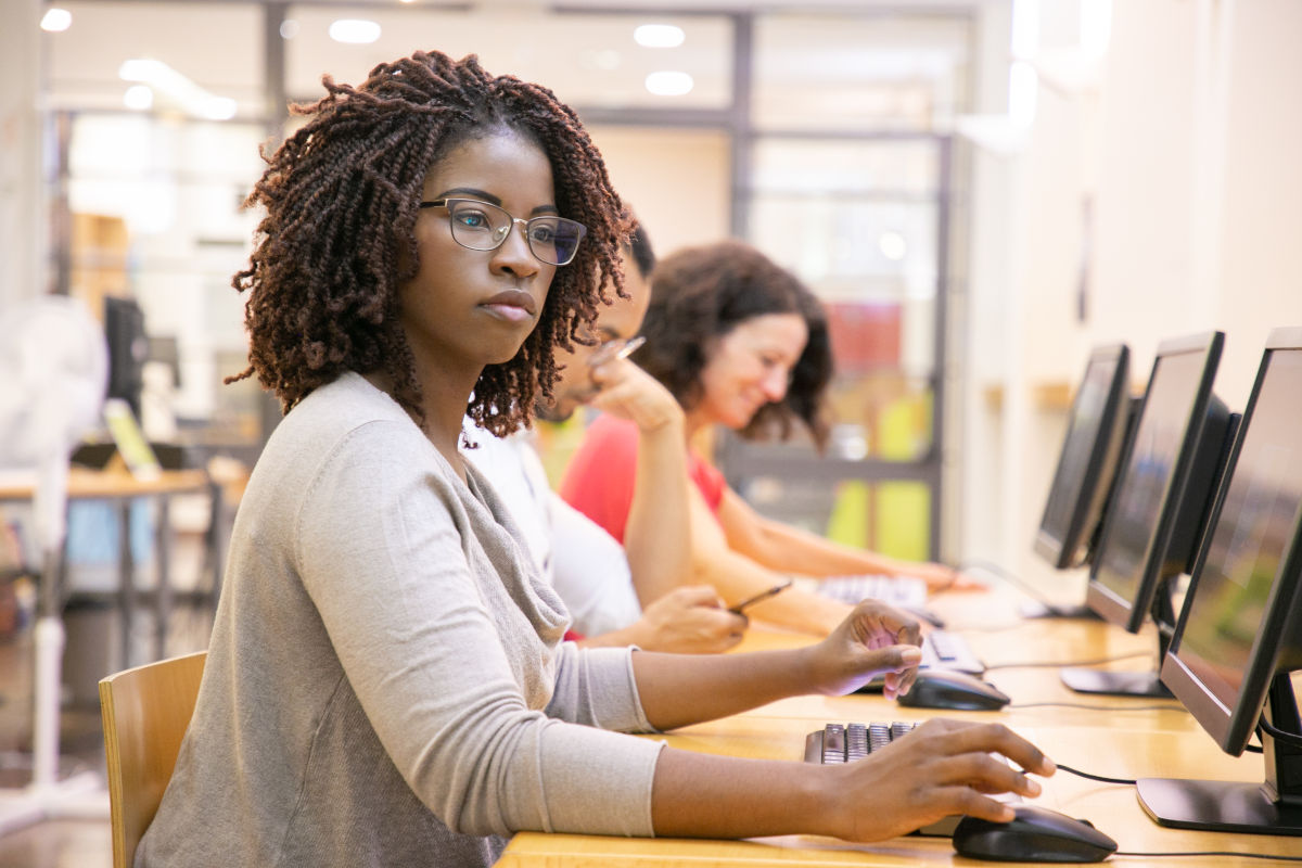 NCWU information technology management graduate on the job